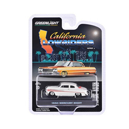CEYLAN ADAM   Greenlight 1/64 California Lowriders Series 6- 1950 Mercury Eight Coupe