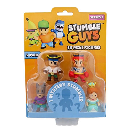 CEYLAN ADAM   TUY22000 Stumble Guys 5li Mini Figür