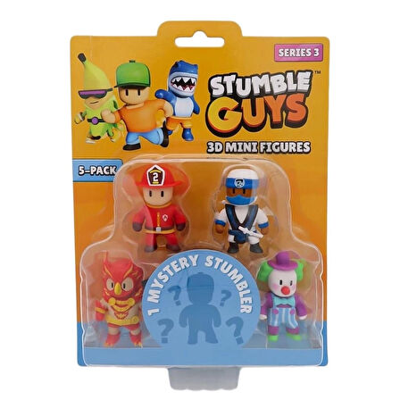 CEYLAN ADAM   TUY22000 Stumble Guys 5li Mini Figür