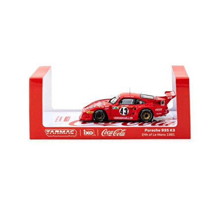 CEYLAN ADAM   Tarmac Works X iXO Models 1/64 Porsche 935 K3 24h of Le Mans 1981 #43