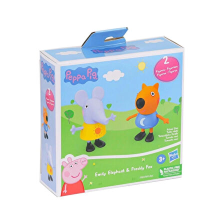 CEYLAN ADAM  F6413 Peppa Pig Peppanın En İyi Arkadaşları Oyun Seti +3 yaş