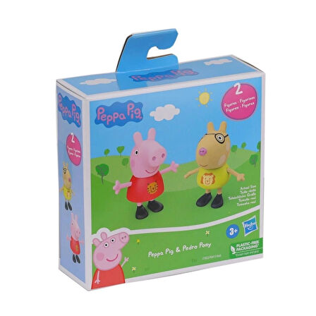 CEYLAN ADAM  F6413 Peppa Pig Peppanın En İyi Arkadaşları Oyun Seti +3 yaş