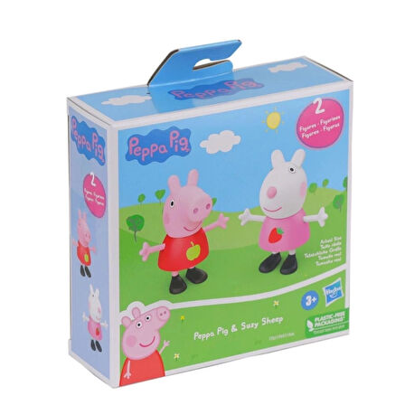 CEYLAN ADAM  F6413 Peppa Pig Peppanın En İyi Arkadaşları Oyun Seti +3 yaş