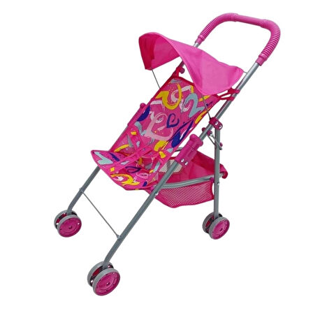 CEYLAN ADAM  FK6067-Katlanabilir Metal Gölgelikli Bebek Arabası