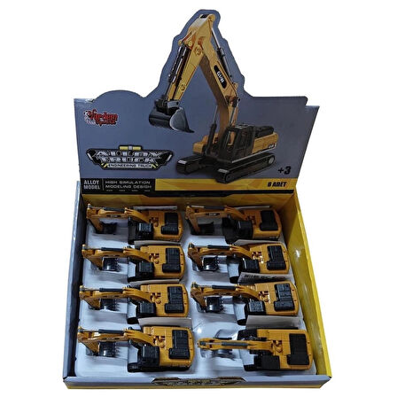 CEYLAN ADAM  SZT-9961 Sürmeli Metal İnşaat Aracı Kazıcı Ekskavatör