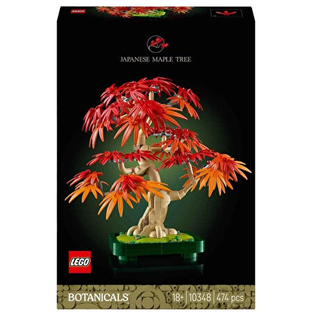 CEYLAN ADAM  LEGO Botanicals Japon Kırmızı Akçaağaç Bonsai Ağacı 10348