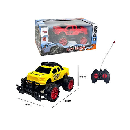 CEYLAN ADAM  XF-789-905A-Vardem Uzaktan Kumandalı Işıklı Jeep Cross-Country 1:20