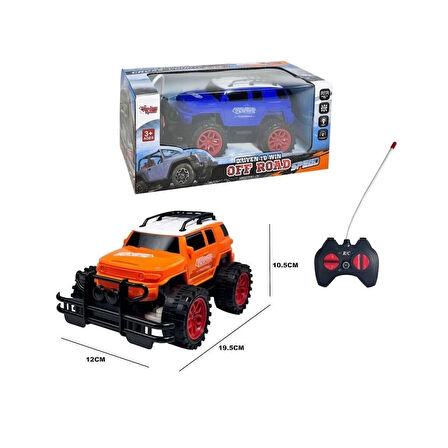 CEYLAN ADAM  XF-789-905A-Vardem Uzaktan Kumandalı Işıklı Jeep Cross-Country 1:20