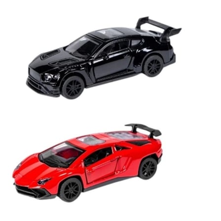 KM36201C-1-2-3-4 Çek Bırak Metal Araba 1:36