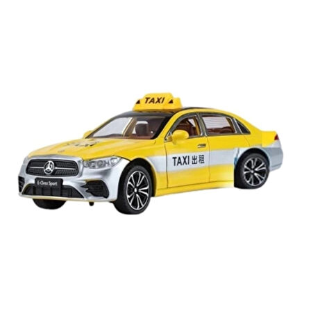 CEYLAN ADAM  XHD-B2426 C-Vardem Çek Bırak 1:24 Işıklı Ve Sesli Kapıları Açılan Mrs Taxi