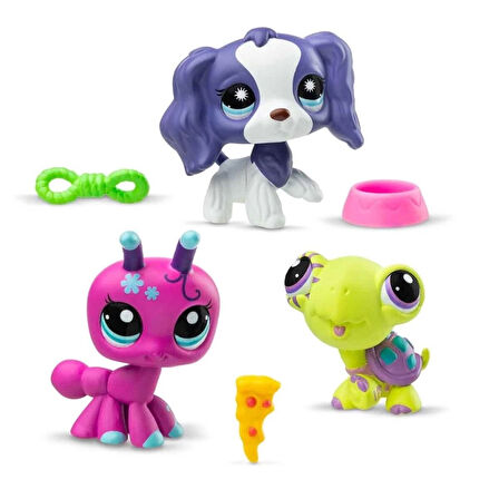 CEYLAN ADAM  6469 SUN-Littlest Pet Shop Minişler 3’lü Figür Setİ