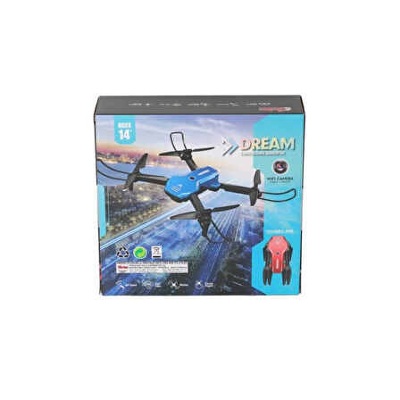 CEYLAN ADAM  H866HW - Vardem 2.4G Wifi Kameralı Şarjlı Full Fonksiyon Drone