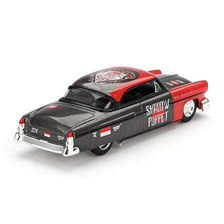 CEYLAN ADAM  Mini GT 1/64 Lincoln Capri Hot Rod 1954 "Shadow Puppet" MINI GT x MIZU Diecast