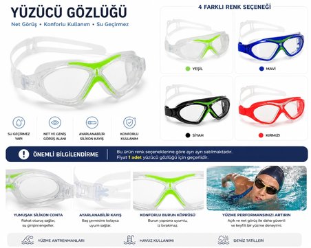 Mey İthalat® KZL-8170 SÖRF SİLİKON  ANTIFOG