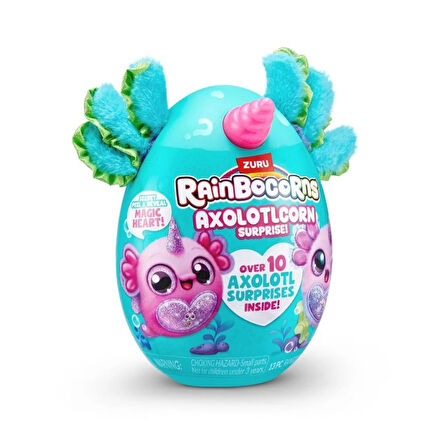 CEYLAN ADAM  RAR35000 Rainbocorn Axolotlcorn Sürpriz Peluş