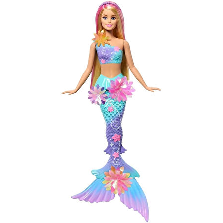 CEYLAN ADAM  JDM72 Barbie Büyülü Çiçekler Deniz Kızı - Flower Magic Mermaid