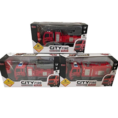 CEYLAN ADAM  XF-789-210A-11A-12A UK 1 16 ŞARJLI IŞIKLI İTFAİYE