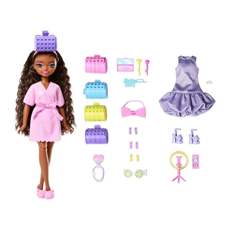 CEYLAN ADAM  JGG39 Barbie Dream Besties Brooklyn ile Akşam Eğlencesine Hazırlanma