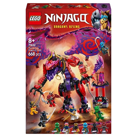 CEYLAN ADAM  LEGO NINJAGO Thunderfang Kaos Ejderhası 71832