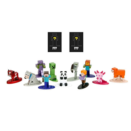 CEYLAN ADAM  Minecraft Sürpriz Paket Nano Figürleri