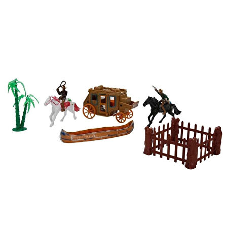 CEYLAN ADAM  4961 SUN-RST-WES-KOVBOY OYUN SET POŞETLİ KRTL 3A