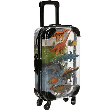 CEYLAN ADAM  5003 SUN-YFN-FİGÜR HAYVAN SET VALİZLİ 8PRÇ 2A 6D