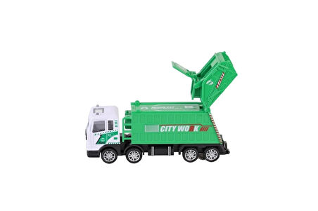 CEYLAN ADAM  YH-711-57A SÜRTMELİ METAL 1:50 ÇÖP KAMYONU