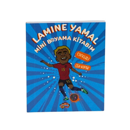 CEYLAN ADAM  Lamine Yamal Mini Boyama Kitabı