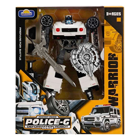 CEYLAN ADAM  Transformer Police Robotları