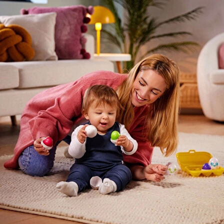 CEYLAN ADAM  73560 Tomy Toomies Saklambaçlı Renkli Yumurtalar +6 ay