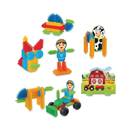 CEYLAN ADAM Nessiworld  03312 Kaktüs Blokları Çiftlik 75 Parça