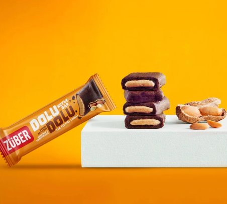 Dolu Dolu Fıstık Ezme Meyve Bar 30 Gr
