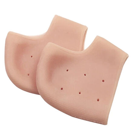 CEYLAN ADAM  Silikon Topuk Çorabı Ten Rengi