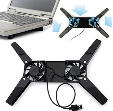 CEYLAN ADAM  Katlanabilir Laptop Soğutucu 2 fanlı