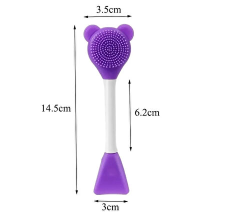 CEYLAN ADAM  Cilt Bakım Fırçası ve Maske Spatulası