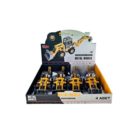 CEYLAN ADAM  SZT-8881 SÜRTMELİ 1 55 METAL İNŞAAT ARACI KAZICI YÜKLEYİCİ