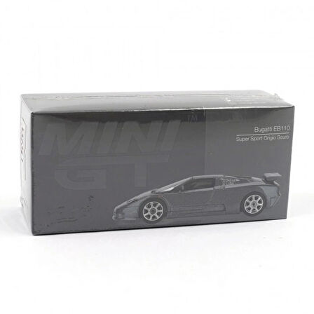 CEYLAN ADAM  Mini GT 1/64 Bugatti EB110 Super Sport Grigio Scuro
