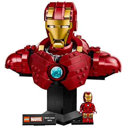 CEYLAN ADAM  LEGO Marvel Iron Man MK4 Büstü 76327