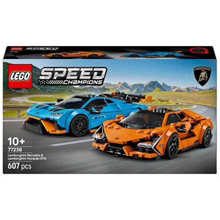 CEYLAN ADAM  LEGO Speed Champions Lamborghini Revuelto & Huracán STO 77238