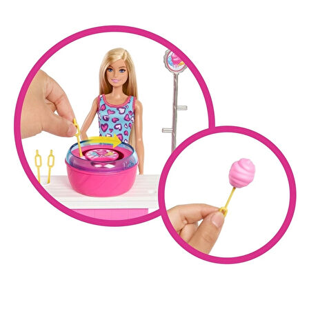 CEYLAN ADAM  JFV67 Barbie, Oyun Seti ve Aksesuarları- Barbie Mysteries: Beach Detectives