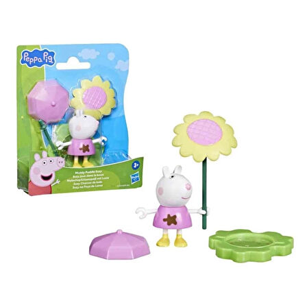 CEYLAN ADAM  G0495 Peppa Pig Muddy Puddle Arkadaşlar Tekli Figür +3 yaş