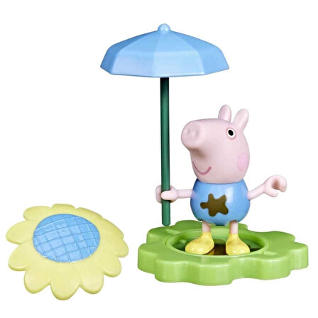 CEYLAN ADAM  G0495 Peppa Pig Muddy Puddle Arkadaşlar Tekli Figür +3 yaş