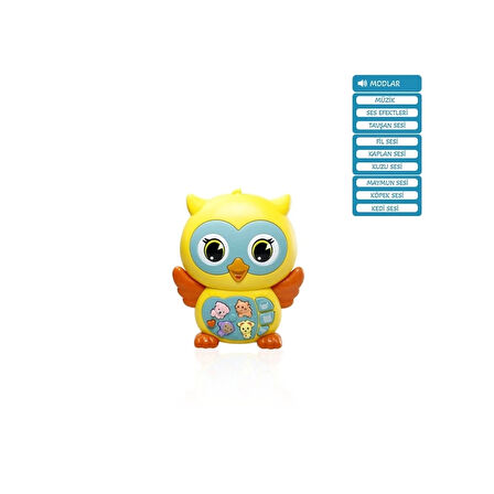 CEYLAN ADAM  JLG-855-102A IŞIKLI VE MÜZİKLİ BAYKUŞ BEBEK