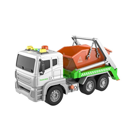 CEYLAN ADAM  WY821A WY840A 1 12 SÜRTMELİ SESLİ IŞIKLI SERVİS KAMYONU