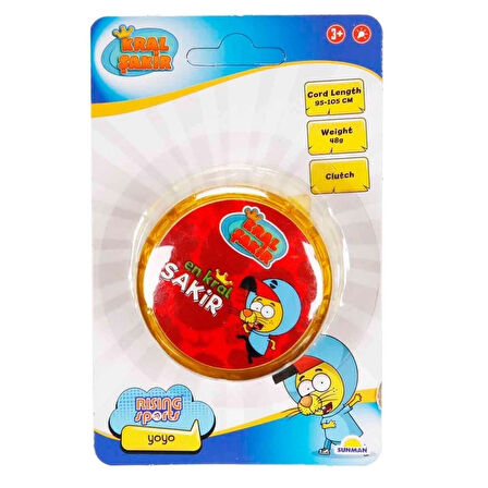 CEYLAN ADAM  5354 SUN-RST-RSP-YOYO KRAL ŞAKİR 6CM SARI IŞIKLI KRTL KRAL