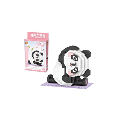 CEYLAN ADAM  LZ-8802 SPORCU PANDA 380 PARÇA BLOCK OYUNCAK