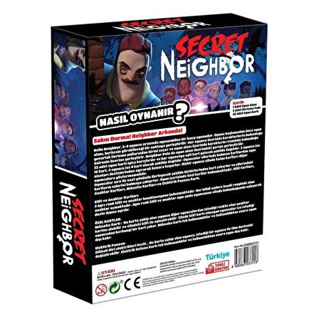 CEYLAN ADAM  Smile Games Hello Neighbor Party Game