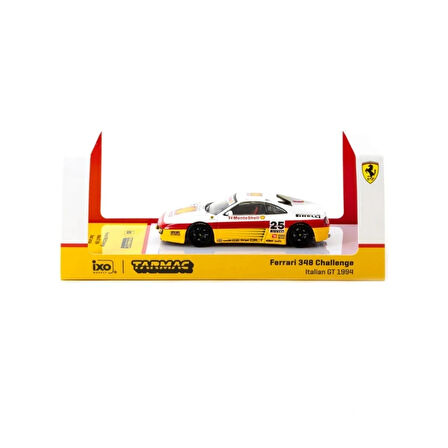 CEYLAN ADAM  Tarmac Works X iXO Models 1/64 Ferrari 348 Challenge Italian GT 1994 #25