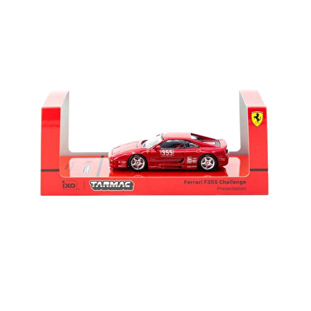CEYLAN ADAM  Tarmac Works X iXO Models 1/64 Ferrari F355 Challenge Presentation