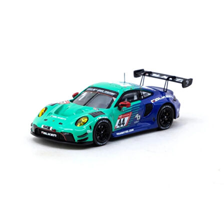 CEYLAN ADAM  Tarmac Works X iXO Models 1/64 Porsche 911 GT3 R Nürburgring 24h 2023 #44
